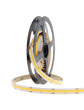 Bandă LED COB 24V, 300 LED/M, 12W/M, IP20 – Lumină Continua